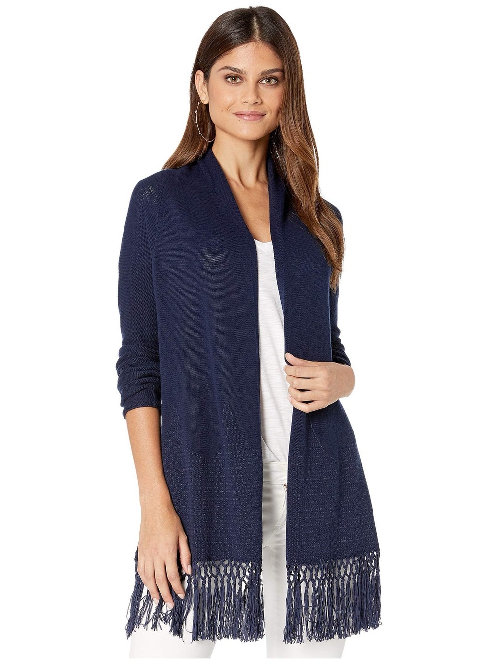 LILLY PULITZER Tatum Fringe Cardigan